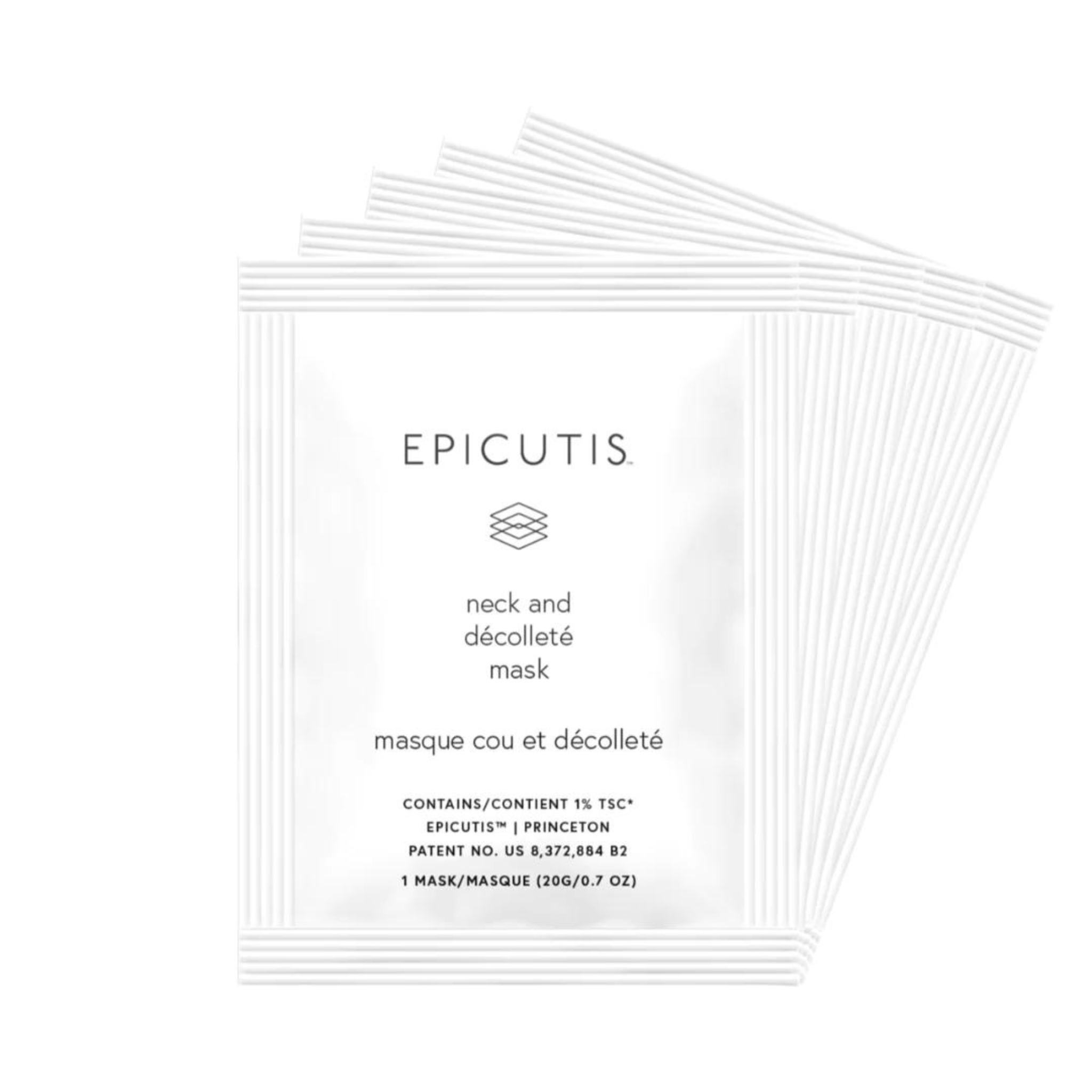 Lipid Recovery Neck & Decollete Mask 5pk | Epicutis
