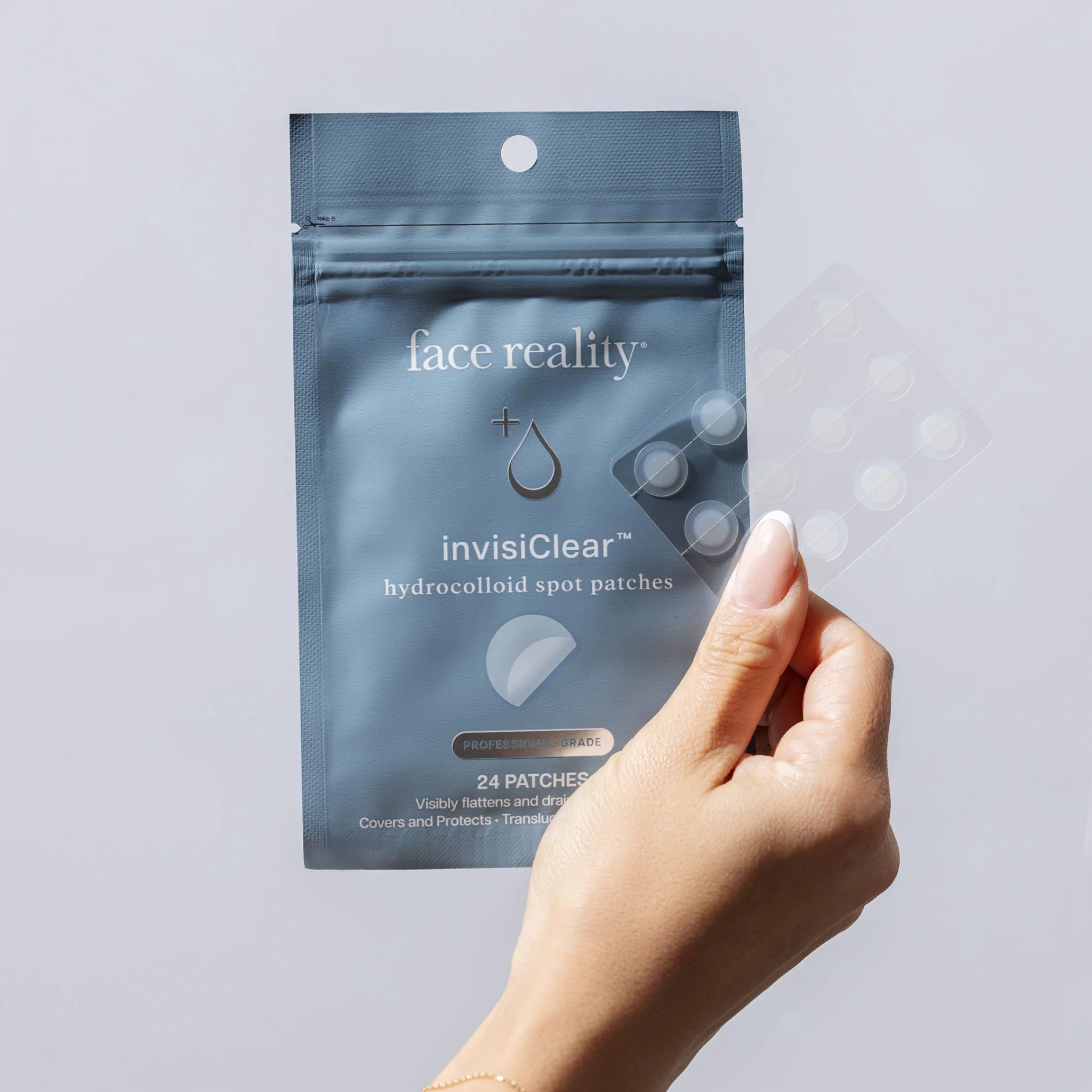Invisiclear™ Hydrocolloid Spot Patches | Face Reality Skincare